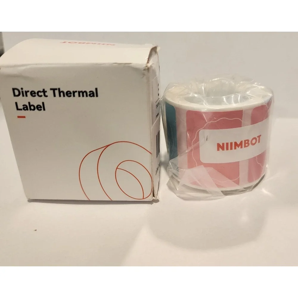 NIIMBOT 34x34mm Direct Thermal Label Paper Colorful B 200pcs T34*34-200ColorfulB